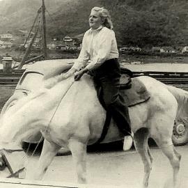 June Rawlins,Greymouth.mid 1940`s .