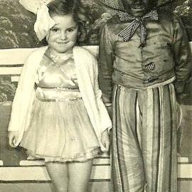 A fancy dress day in Cobden. ca.1949.
