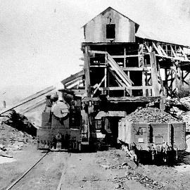 Old Bins at Burkes Creek Mine, Reefton.