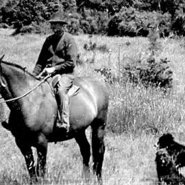  Fred Tuck out at the Kopara, Westland 1959