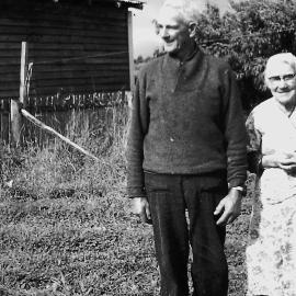 The Tuck Family of Nelson Creek :Fred & Winnie Tuck.1964.