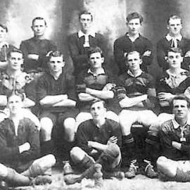 Blackball Rugby League Senior Team .1922.