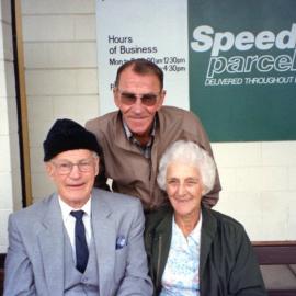 Tuck Family of Nelson Creek : Iola & Charles (Bis) Weinberg & Ernie Tuck 1989