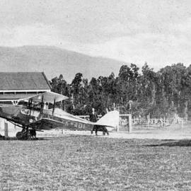 Delivering mail to W D Nolan's homestead Okuru