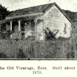Old vicarage Ross, built about 1870