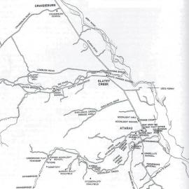 Slatey Creek - and map of wider Moonlight area and history of the Moonlight races