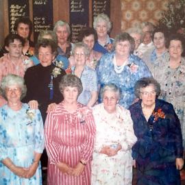 Reefton RSA women's section 40th birthday, 1986.