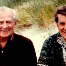 Father and son -  Jack Latham and son Darrell Latham in the 1970`s