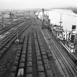 Westport wharf 1946