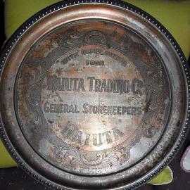 Waiuta Trading Co. General Store tray. 