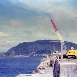 Greymouth port and wharf