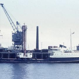 Greymouth port and wharf