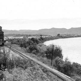 Coal bins at Dobson.