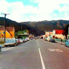 Broadway, Reefton, West Coast, 1980.
