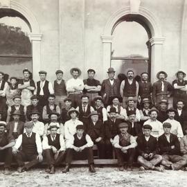 Greymouth town hall, built 1905 -  Alan Wisdom collection