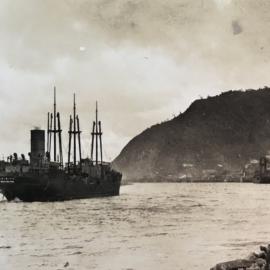 Boat on Grey River *Alan Wisdom collection*