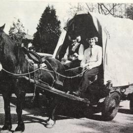 At the fair - The Medicine Men - B Parker and K Kennedy.   *Alan Wisdom collection*