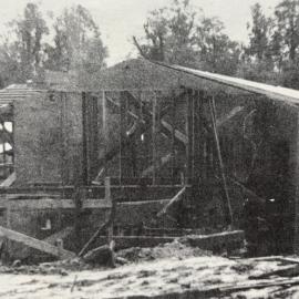 Tourist hotel at Franz Josef Glacier under construction.