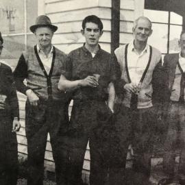 Group at Paroa, Labour Day  .1960.