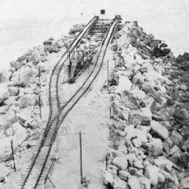 Blaketown tiphead extension, Greymouth.1939.