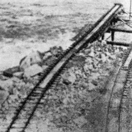 Cobden tiphead extension,  Greymouth.1939.