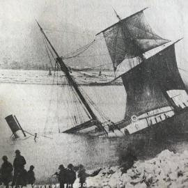 Wreck of the Star of the South, 1884