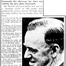 Album of newspaper cuttings and photos relating to Dalray`s win at the Melbourne Cup,1952.