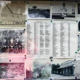Information Board - Addisons Flat Cemetery.  - ALBUM -