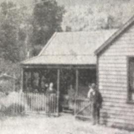 Last road house (stagecoach base), Aickens