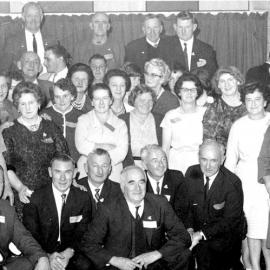 Jeannie and Alwyn Nelson - West Coast Rugby League supporters on trip to Australia.1967.