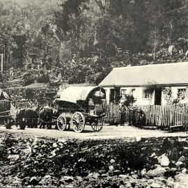 Travelling through the Buller Gorge and time for a rest at "12 Mile Stop".