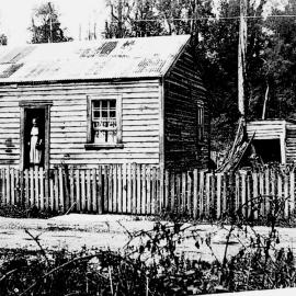 Orwell Creek Mill - Lucas Family- Anna Lucas  in doorway.1925.