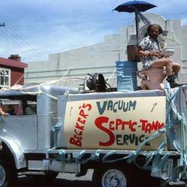 Hokitika Centennial  Float 1965.   - 2 PHOTOS -