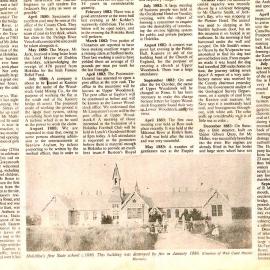 Hokitika's First State School .ca.1880 .