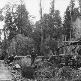 Jacks Mill - Kotuku - Steam Hauler - 19-9-1927