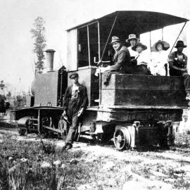 Ruru Lockey - Jack Chamberlain (the driver) standing on the ground & Seddon Chamberlain on the far right