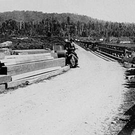Ahaura River Bridge,1924.