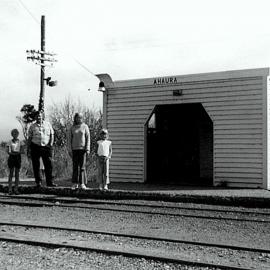 Ahaura  Railway Station . ca.1972-74