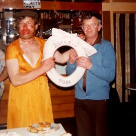  Rapahoe men v Rapahoe women pool - Rapahoe Hotel. 1981,