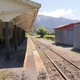 Otira Railway station - Main refreshment stop for passengers travelling on Midland Railway.