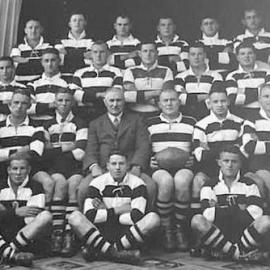 West Coast Rugby Representative Team.1935.