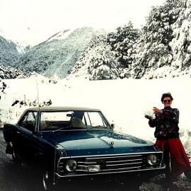 Valiant at the top of the Lewis Pass.