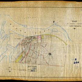 Map of Greymouth.1873.