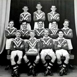 Marist 7th Grade - Winners of Championship and Knockout. 1951 .