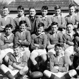 West Coast Rugby League, Bill Kells coach.1950.