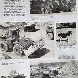 Big gear on site at Stockton 1983