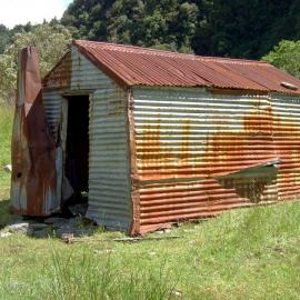 This hut up the Styx was created for the film 'Bad Blood".