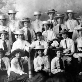 Victoria Cricket Club Westport, 1907-09 .