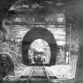 Greymouth to Christchurch railcar on the  Midland Line between Canterbury and West Coast.