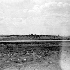 Photo taken by Kevin Molloy, of Kotuku - 100`s freshly dug graves in Northern Italy.